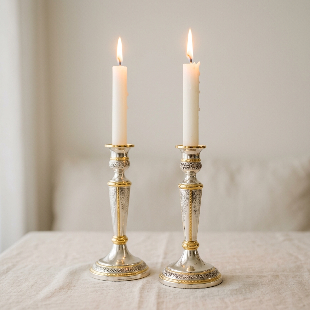 Set de Velas de Shabat